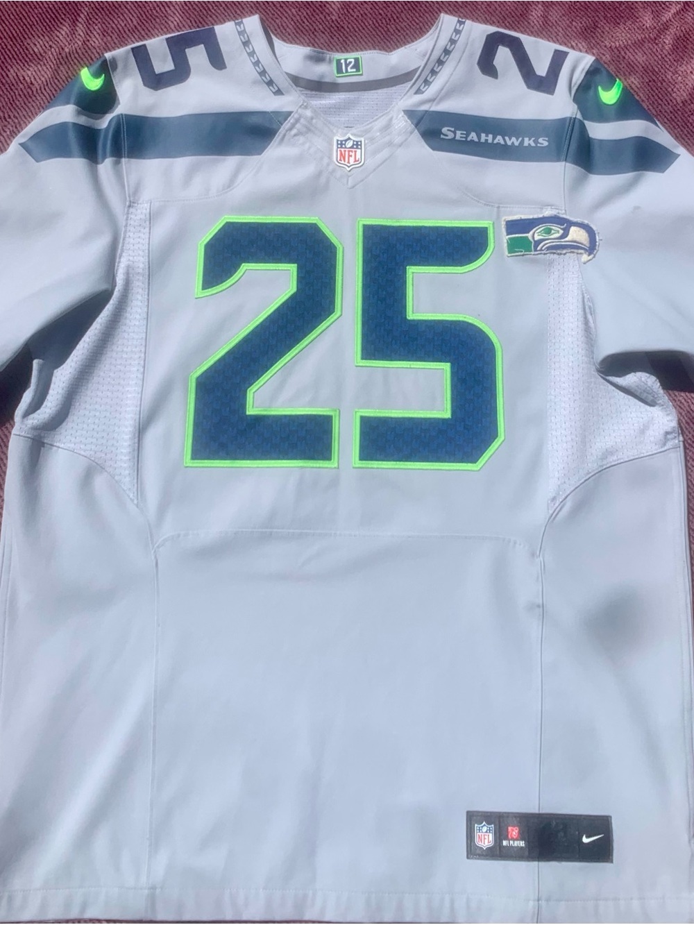 Nike Seattle Seahawks Richard Sherman #25 Game Jersey.